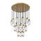 Z-Lite Arden Chandelier, 27-Light, 36 In.W x 12 In.H, Rubbed Brass/Clear 651P-27R-RB - alternate 4